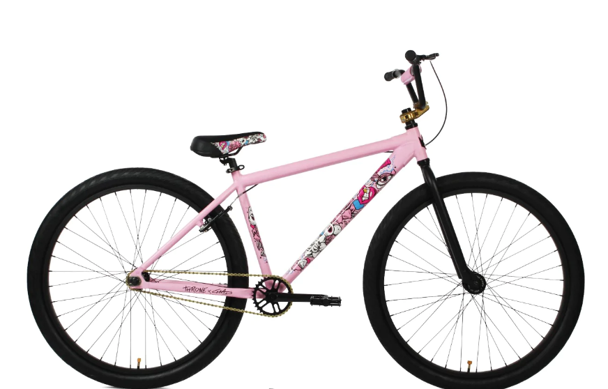 Goon Chad Pink Color Bicycle Side View
