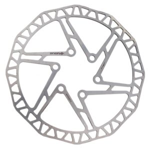 Origin8 SpeedCheck One-Piece Rotor - Disc Spdck 1p 6B 140mm Silver