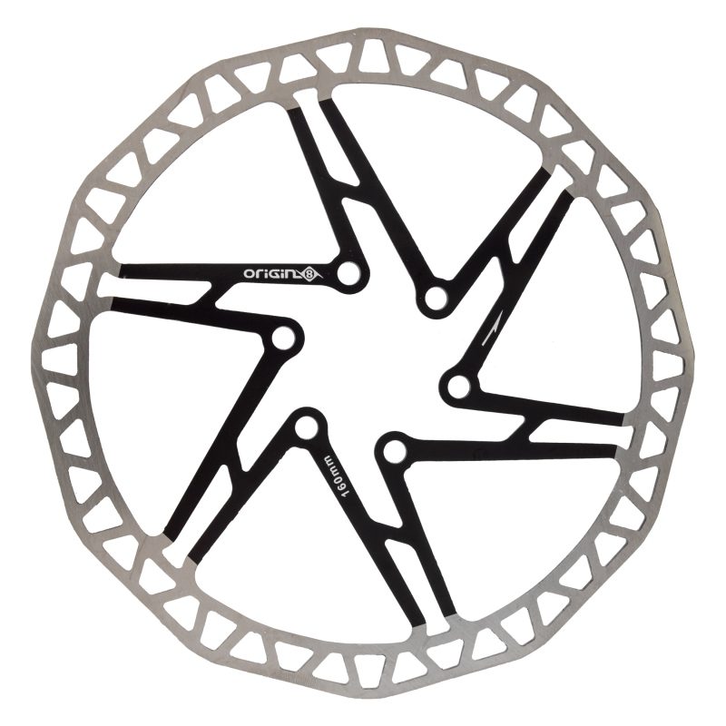 Origin8 SpeedCheck One-Piece Rotor - Disc Spdck 1p 6B 160mm Black