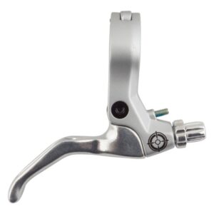 Black Ops Hinged 2-Finger Lever - Std&u Alloy 2-FING Right Silver
