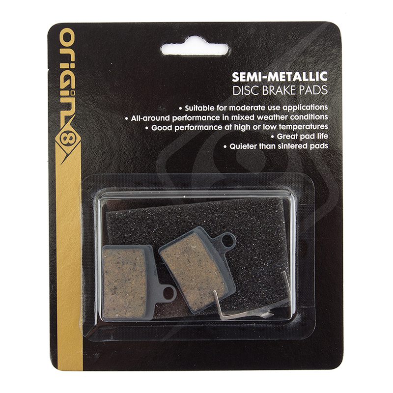 Origin8 SM-11 Brake Pads - Disc Vise Semi-Met Hayes Stroker RYDE/DYNO