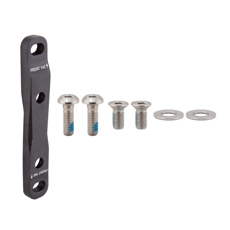 SRAM Disc Adapter - Adapter Front Flat Mount 0F/20F 140/160 SS Bolts