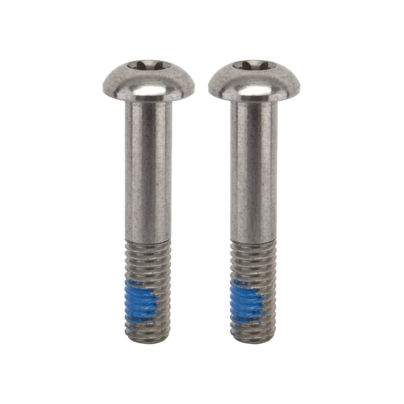 SRAM Disc Adapter Screws - Adapter Only 27mm T25 SS Pair f/FLAT Mount Caliper