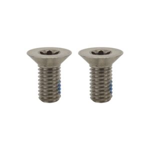 SRAM Disc Adapter Screws - Adapter Only 10.7mm T25 SS Pair f/FLAT Mount Caliper