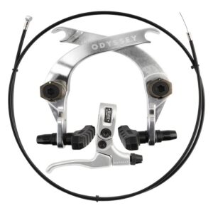 Odyssey Evolver 2.5 U-Brake Set - Brakeset Polished w/MONO LVR/LINEAR Cbl