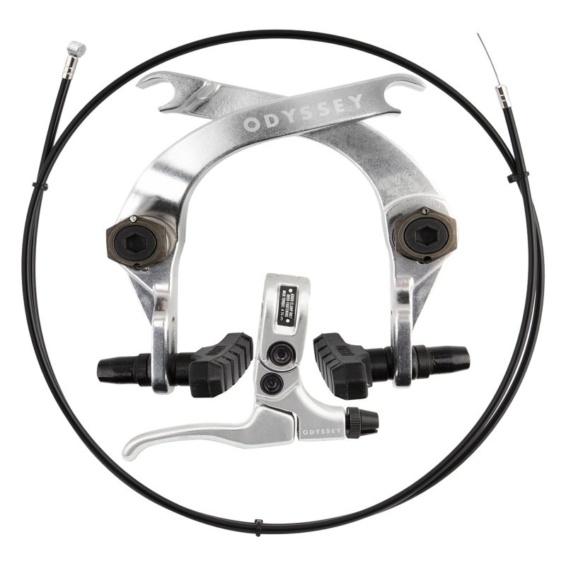 Odyssey Evolver 2.5 U-Brake Set - Brakeset Polished w/MONO LVR/LINEAR Cbl