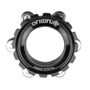 Origin8 Road CenterLock Disc Adapter - 6H/CTR Lock Black