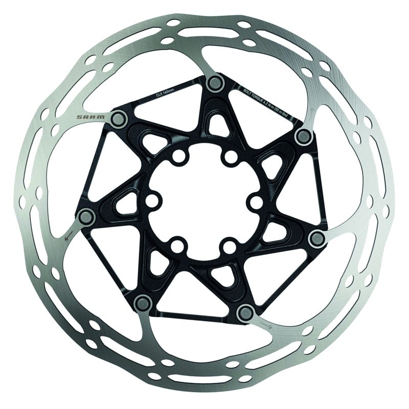 SRAM Centerline X 2-Piece Disc Rotor - 180 C-Line 6B 2-PIECE Rounded Steel Bolts