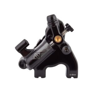 Origin8 Vise Road Mechanical/Hydraulic Flat Mount Disc Brake - MECH/HYD Rear Black Caliper Only