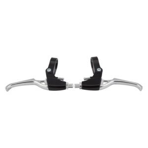 Clarks 2B V-Brake Levers - V Alloy Pair Black/Silver