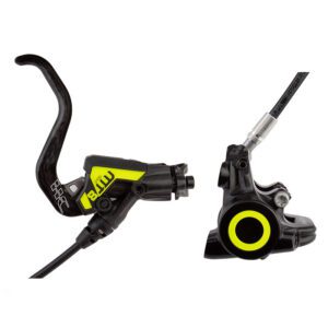 Magura MT8 SL FM Brakes - FTorRR Flatmount w/LVR GY/N-YL