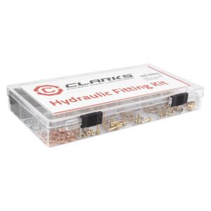 Clarks HYD-02 Hydraulic Brake Caliper Fitting Kit - Hose Fitng Clpr HYD-02 For SRAM/SHIMANO