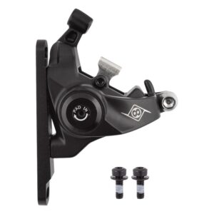 Origin8 Vise II FM Mechanical Disc Brake - Mech RD/CX/GX Front Black Caliper Only (J)