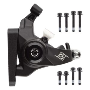 Origin8 Vise II FM Mechanical Disc Brake - Mech RD/CX/GX Rear Black Caliper Only (J)
