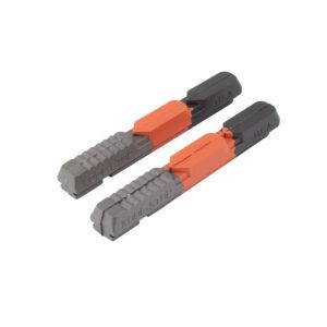 Kool-Stop V-Brake Pad Inserts - V-Brake Triple Compound BK/RD/GY Pads Only Pair