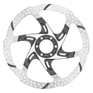 TRP-42 Disc Rotors - Rotor TRP-42 203mm 6b 2pc Black E-Bike w/BOLTS