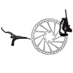 Clarks Clout-1 Hydraulic Disc Brake Kit - CLOUT-1 Hyd Front w/LVR 180 Black