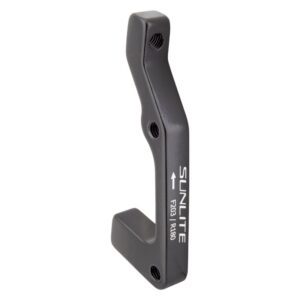 Sunlite Disc Adapter - Adapter Post TO IS 180R/203F Black