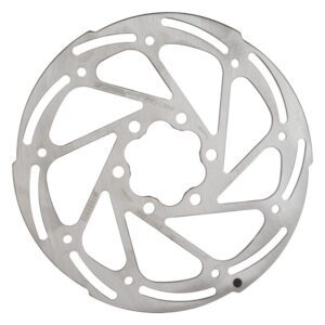 TRP RS02M Disc Rotors - Rotor 140mm 6b 1pc Silver w/BOLTS (L)