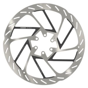 SRAM HS2 Disc Rotor - 200 6B Rounded w/STL Bolts Silver/Black