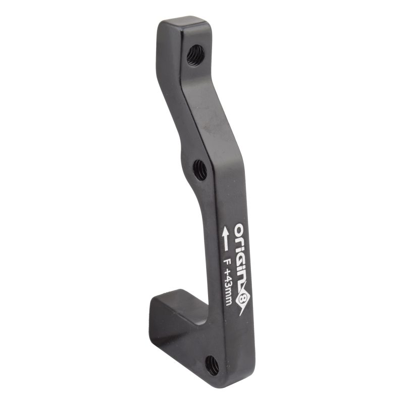 Origin8 Vise IS Mount to Post Mount Disc Adapter - F IS/PM +43mm Black