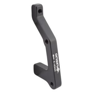 Origin8 Vise IS Mount to Post Mount Disc Adapter - R IS/PM +63mm Black