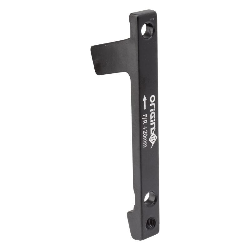 Origin8 Vise Post Mount Disc Adapter - F/R PM/PM +20mm Black