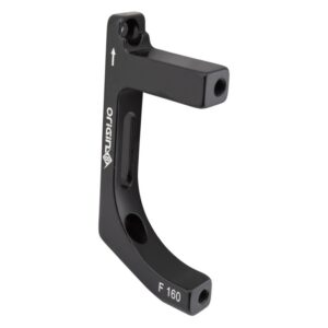 Origin8 Vise Flat Mount to Post Mount Disc Adapter - F FM/PM +20mm Black