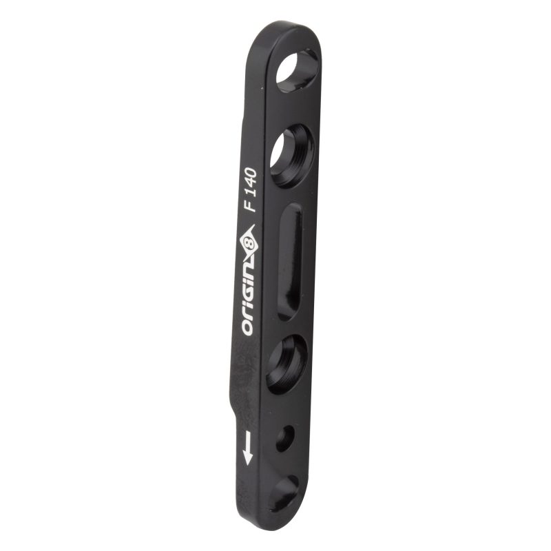 Origin8 Vise Flat Mount Disc Adapter - F FM +0mm/+20mm Black