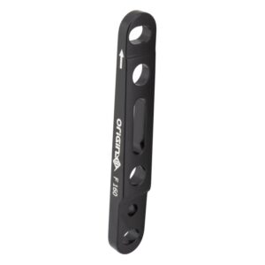 Origin8 Vise Flat Mount Disc Adapter - F FM +0mm/+20mm Black