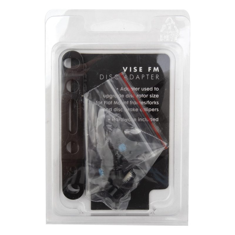 Origin8 Vise Flat Mount Disc Adapter - F FM +0mm/+20mm Black