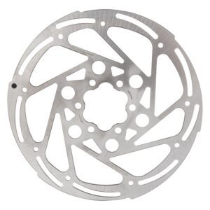 TRP RS02M Disc Rotors - Rotor 180mm 6b 1pc Silver w/BOLTS/RUST Blocker