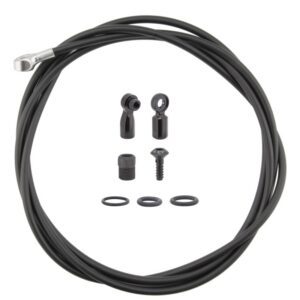 SRAM Hydraulic Hose Kit - Hyd Black 2000mm Banjo Beveled Red Black