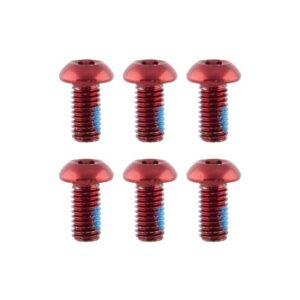 Origin8 Disc Rotor Bolts - M5x10 Torx Red PKof6