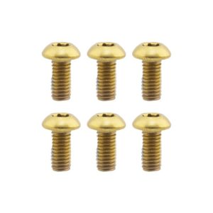 Origin8 Disc Rotor Bolts - M5x10 Torx Gold PKof6
