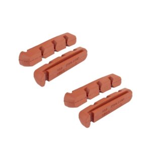 Kool-Stop Shimano Deore LX Inserts Brake Pads - Shi Insert Salmon