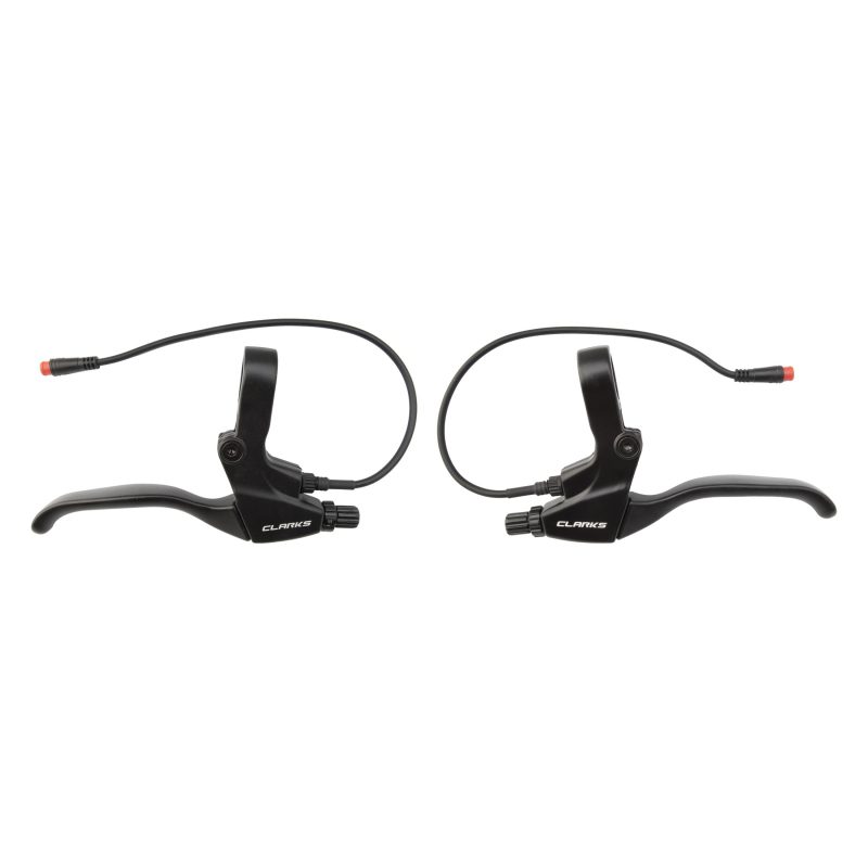 Clarks 801E V-Brake Levers - V Alloy Pair Black w/SHUT-OFF