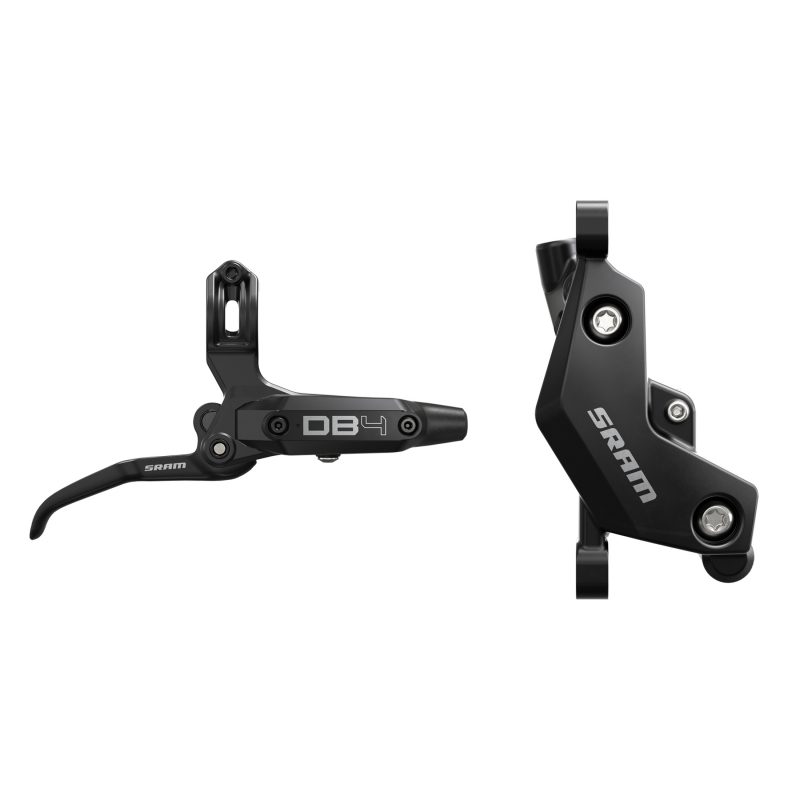 SRAM DB4 Brakes - Rear Black 2000mm w/o ROTOR/BRKT Black f/MINERAL Oil