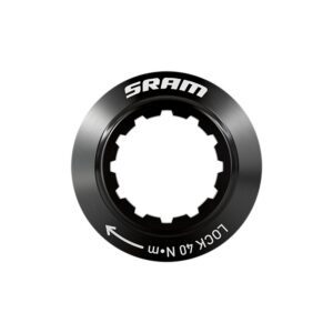 SRAM Centerlock Brake Lock Ring - Disc Lockring Internal Spline Black