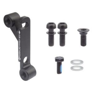Origin8 Vise IS Mount to Flat Mount Disc Adapter - F/R IS/FM +20mm Black