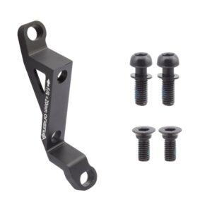 Origin8 Vise Post Mount to Flat Mount Disc Adapter - F/R PM/FM +20mm Black