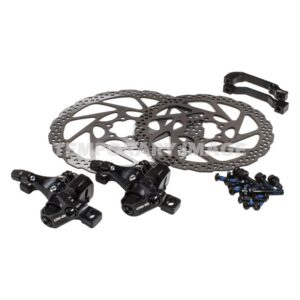 Clarks CMD-25 E-Bike Mech Disc - CMD-25 Ebike F&r 180Fpm/160Ris Black