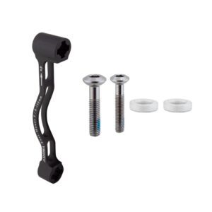 Origin8 TorqLite Post Mount Disc Adapter - F/R PM/PM +20mm Black