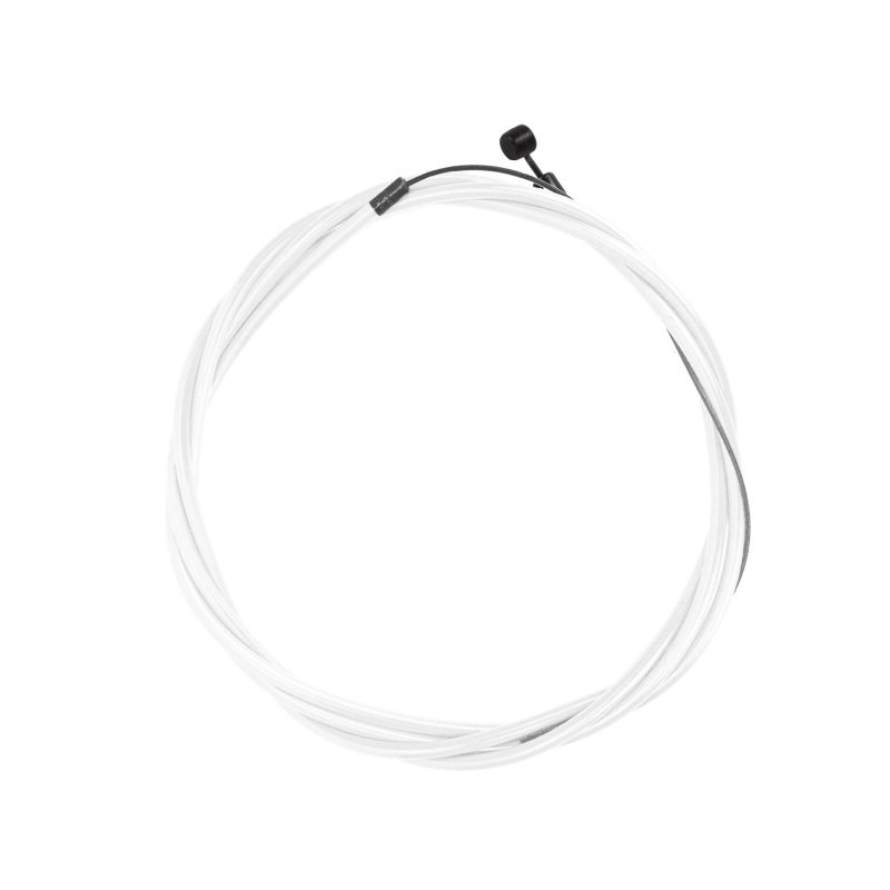 Black Ops DefendR Brake Cable Kit - BMX FTorRR White Ss-Ptfe 71x83in