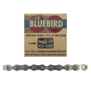 Odyssey Bluebird Chain - 1/2x1/8 1s Silver w/1/2LINK