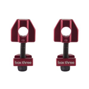 Box Components Box Three Chain Tensioner - Tension Adj 10mm/1-AXLE Hole Red