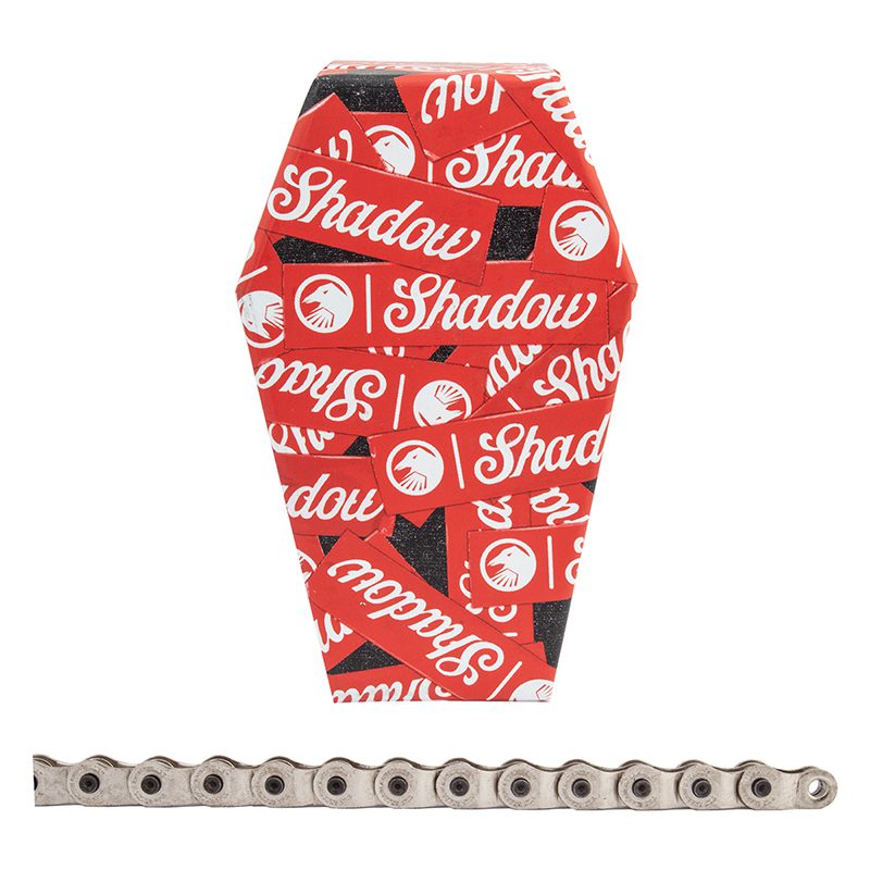 The Shadow Conspiracy Interlock V2 Chain - 1/2x1/8 1s Silver 98L
