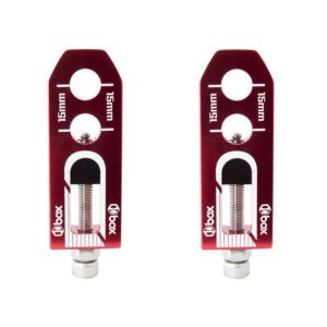Box Components Box One Chain Tensioner - Tension Adj 10mm/2-AXLE Hole Red