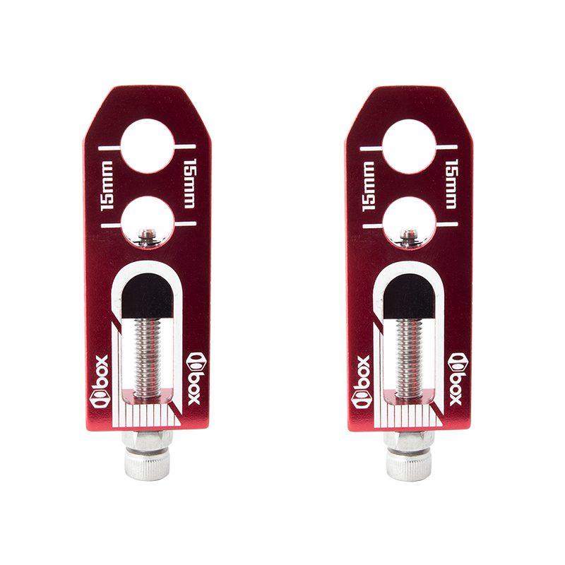 Box Components Box One Chain Tensioner - Tension Adj 10mm/2-AXLE Hole Red