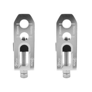 Box Components Box One Chain Tensioner - Tension Adj 10mm/2-AXLE Hole Silver
